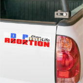 Adoption: Wählen Sie das Leben! Autoaufkleber (Auf Lkw)