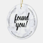 Adoption Wiedersehen Keramik Ornament (Links)