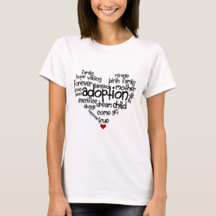 Adoption-Wörter T-Shirt