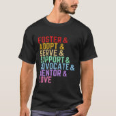 Adoption-Zitate fördern Adoption T-Shirt (Vorderseite)