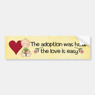 Adoptions-Autoaufkleber Autoaufkleber