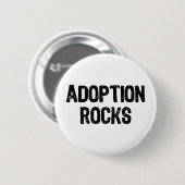 Adoptions-Felsen Button (Vorne & Hinten)
