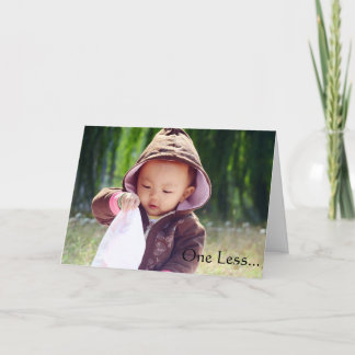 Adoptions-Glückwunsch-Karte Karte