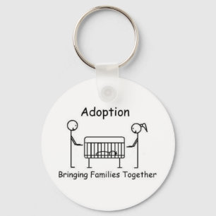 Adoptions-Krippen-Schlüsselanhänger Schlüsselanhänger