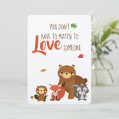 Adoptions-Party Announcment - Einladungen (Stehend Vorderseite)