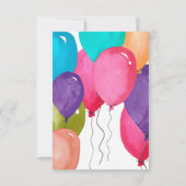 Adoptions-Party-Sammlung Einladung (Rückseite)