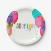 Adoptions-Party-Sammlung Pappteller (Vorderseite)
