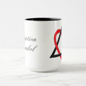 Adoptions-Symbol-Tasse Tasse (Zentrum)
