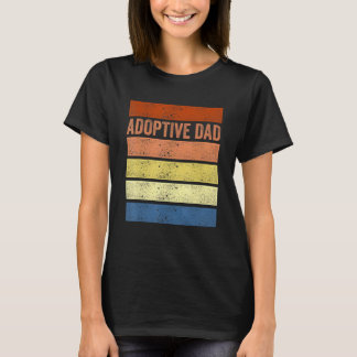Adoptionserklärung-Tag Vater Familie 3 T-Shirt