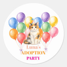 Adoptionsfeier Gotcha-Tag Dreifarbenkatze Haustier