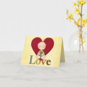 Adoptionsglückwunschkarte Karte (Gelbe Blume)