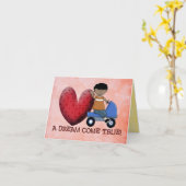 Adoptionsglückwunschkarte Karte (Gelbe Blume)