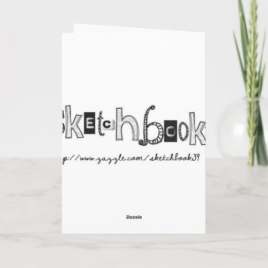 Adoptionsgrüße Karte (Rückseite)