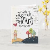 Adoptionsgrüße Karte (Gelbe Blume)