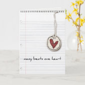 Adoptionsgrußkarte Karte (Gelbe Blume)