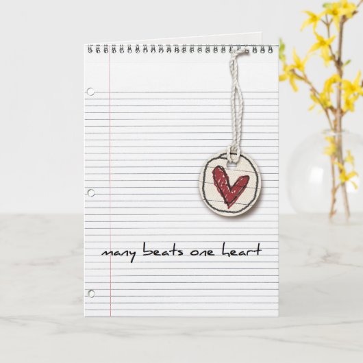 Adoptionsgrußkarte Karte (Gelbe Blume)