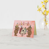 Adoptionstageskarte Karte (Gelbe Blume)