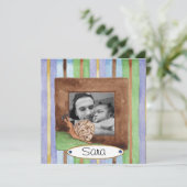 AdoptionstagesParty Einladung (Stehend Vorderseite)