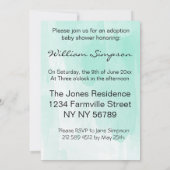 AdoptionstagesParty Einladung (Rückseite)