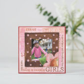 AdoptionstagesParty Einladung (Stehend Vorderseite)