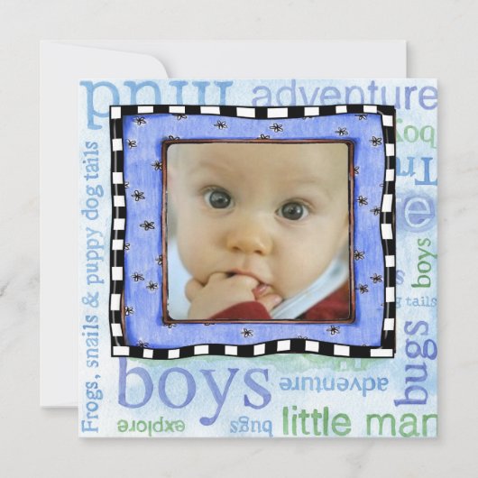 AdoptionstagesParty Einladung (Vorderseite)