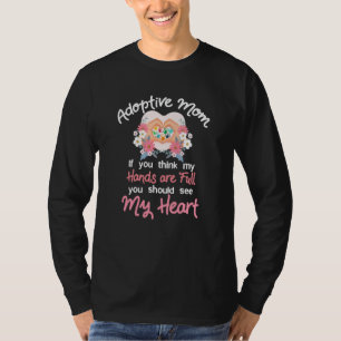 Adoptive Mama Adoption für Herzpreisangebote für E T-Shirt