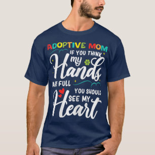 Adoptive MamaHappy Adoption Day Adoptive Par T-Shirt