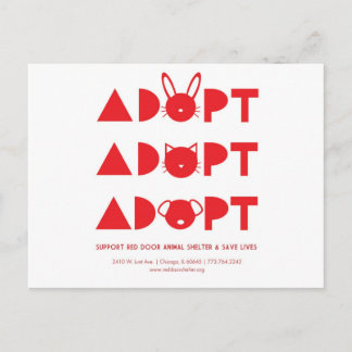 AdoptRedDoor.jpg Postkarte