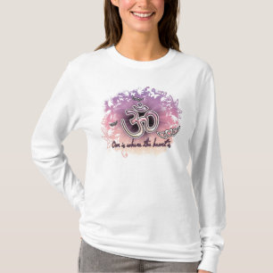 'Adora OM ist, wo das Herz Hoodie ist T-Shirt