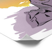 Adora Ztarr "Lasst uns offen denken" Poster (Ecke)