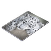 Adorabe Snow Leopard Cub Notebook Notizblock (Linke Seite)