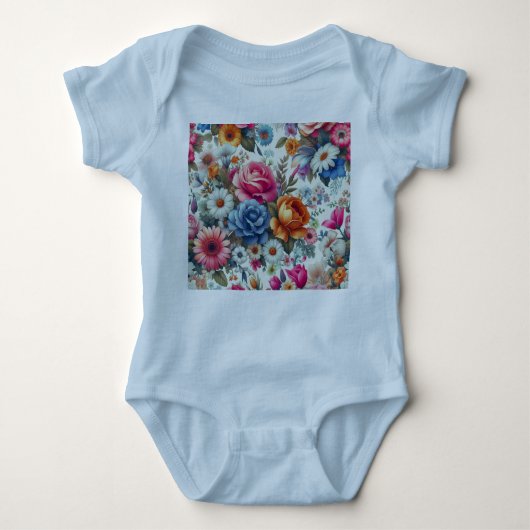 "Adorabl Bodysuit - weich, stilvoll und komfortabe Baby Strampler (Vorderseite)