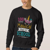 Adorable 100 Days of Magical Learning School Unico Sweatshirt (Vorderseite)