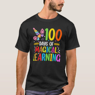 Adorable 100 Tage Magical Learning School Unico T-Shirt