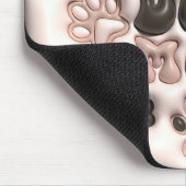 Adorable 3D-Hunde-Mama Mousepad (Ecke)