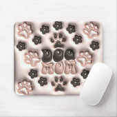 Adorable 3D-Hunde-Mama Mousepad (Mit Mouse)
