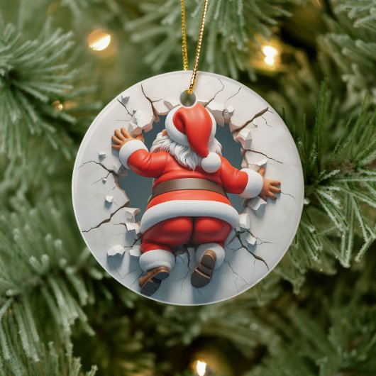 Adorable 3d Weihnachtszeit Keramik Ornament (Baum)