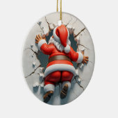 Adorable 3d Weihnachtszeit Keramik Ornament (Rechts)