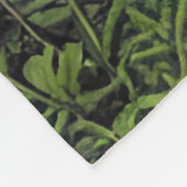 Adorable Abstrakte Kleine Elche Fleecedecke (Ecke)