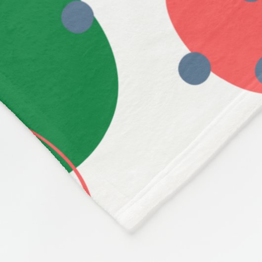 Adorable abstrakte Muster niedliche schicke Fleece (Ecke)