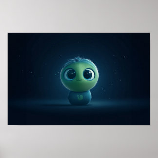 Adorable AI Pixar Inspirierte, schwindelerregende Poster