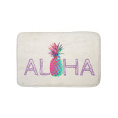 Adorable Aloha Hawaiian Ananas Badematte (Vorderseite)