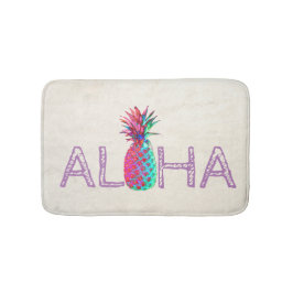 Adorable Aloha Hawaiian Ananas Badematte