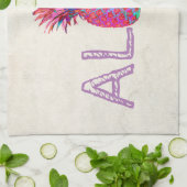 Adorable Aloha Hawaiian Ananas Geschirrtuch (Gefaltet)