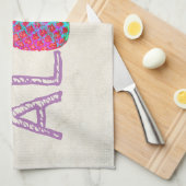 Adorable Aloha Hawaiian Ananas Geschirrtuch (Viertel Falte)