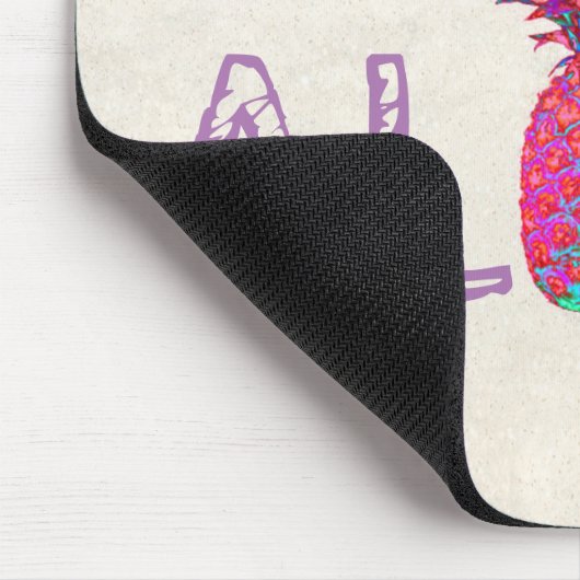 Adorable Aloha Hawaiian Ananas Mousepad (Ecke)