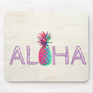 Adorable Aloha Hawaiian Ananas Mousepad