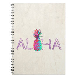 Adorable Aloha Hawaiian Ananas Notizblock