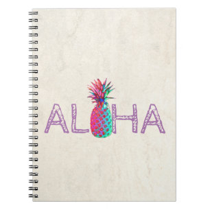 Adorable Aloha Hawaiian Ananas Notizblock