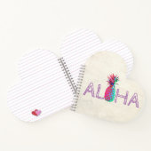 Adorable Aloha Hawaiian Ananas Notizblock (Innenseite)